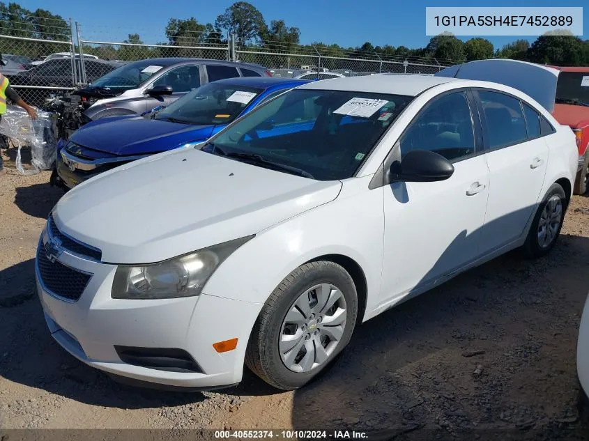 2014 Chevrolet Cruze Ls Auto VIN: 1G1PA5SH4E7452889 Lot: 40552374