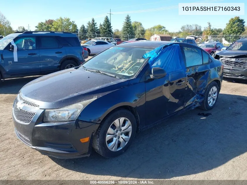 2014 Chevrolet Cruze Ls VIN: 1G1PA5SH1E7160343 Lot: 40556256