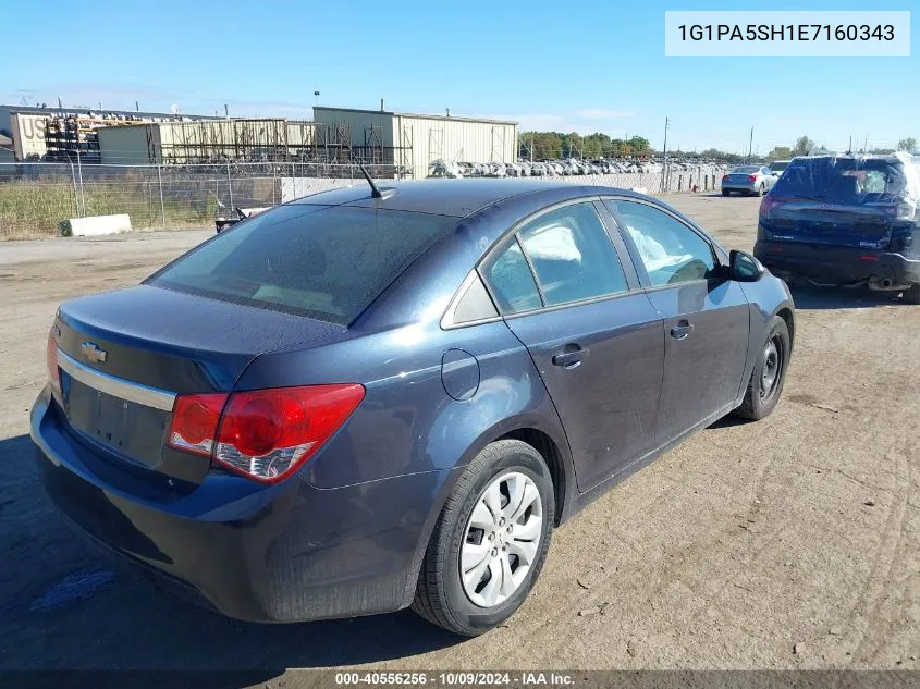 2014 Chevrolet Cruze Ls VIN: 1G1PA5SH1E7160343 Lot: 40556256