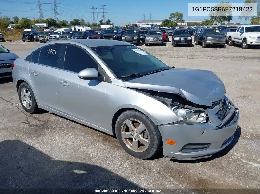 1G1PC5SB6E7218422 2014 Chevrolet Cruze 1Lt Auto