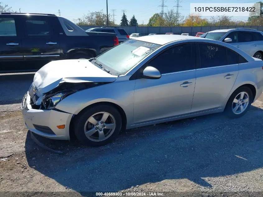 2014 Chevrolet Cruze 1Lt Auto VIN: 1G1PC5SB6E7218422 Lot: 40559303