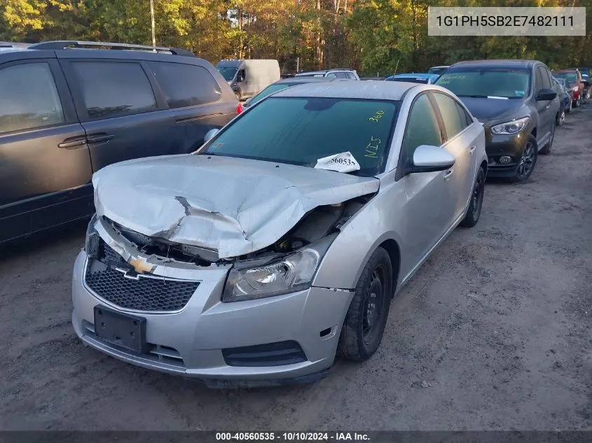 2014 Chevrolet Cruze Eco Auto VIN: 1G1PH5SB2E7482111 Lot: 40560535