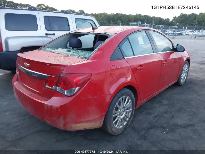 1G1PH5SB1E7246145 2014 Chevrolet Cruze Eco Auto