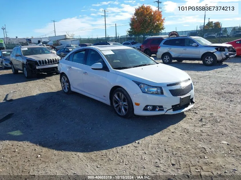 2014 Chevrolet Cruze Ltz VIN: 1G1PG5SB3E7374213 Lot: 40603319