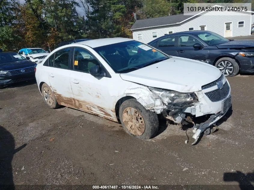 2014 Chevrolet Cruze Ls Auto VIN: 1G1PA5SHXE7240675 Lot: 40617487