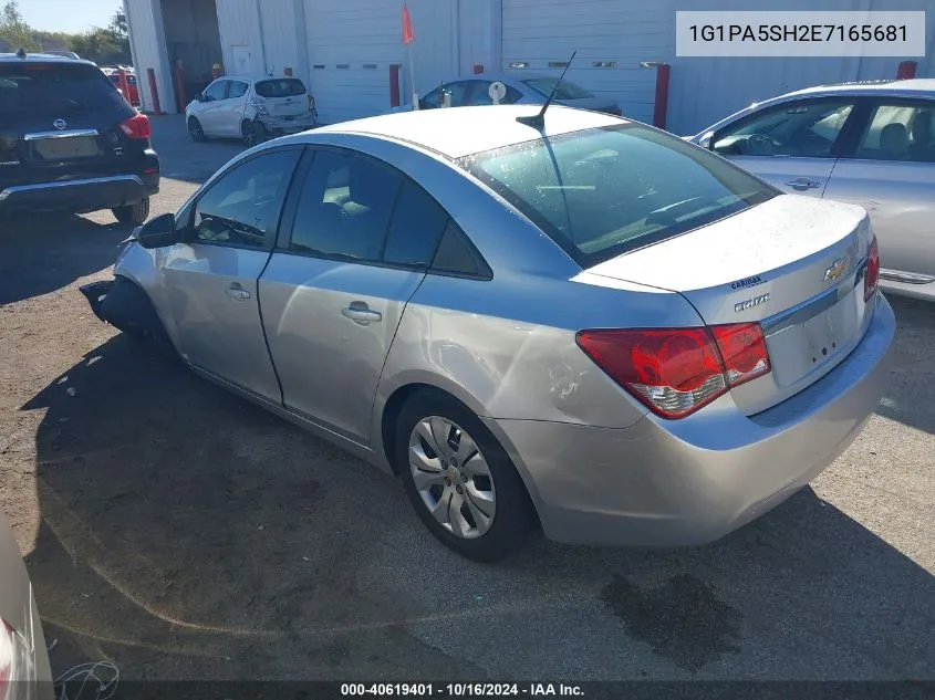 1G1PA5SH2E7165681 2014 Chevrolet Cruze Ls Auto