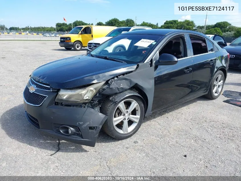 1G1PE5SBXE7124117 2014 Chevrolet Cruze 2Lt Auto