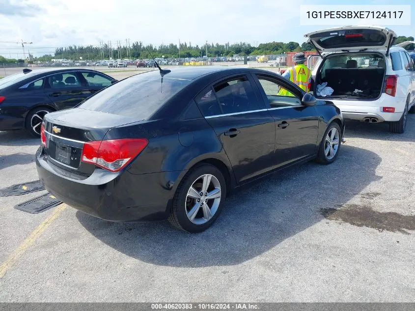 1G1PE5SBXE7124117 2014 Chevrolet Cruze 2Lt Auto