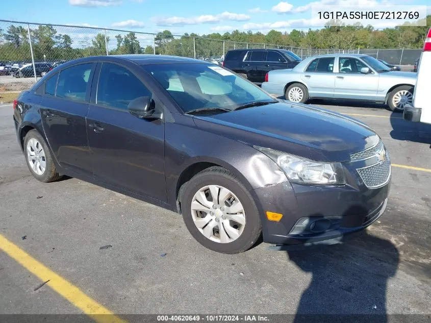 2014 Chevrolet Cruze Ls Auto VIN: 1G1PA5SH0E7212769 Lot: 40620649