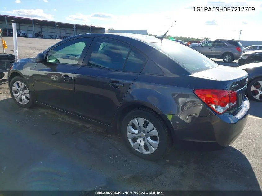 1G1PA5SH0E7212769 2014 Chevrolet Cruze Ls Auto