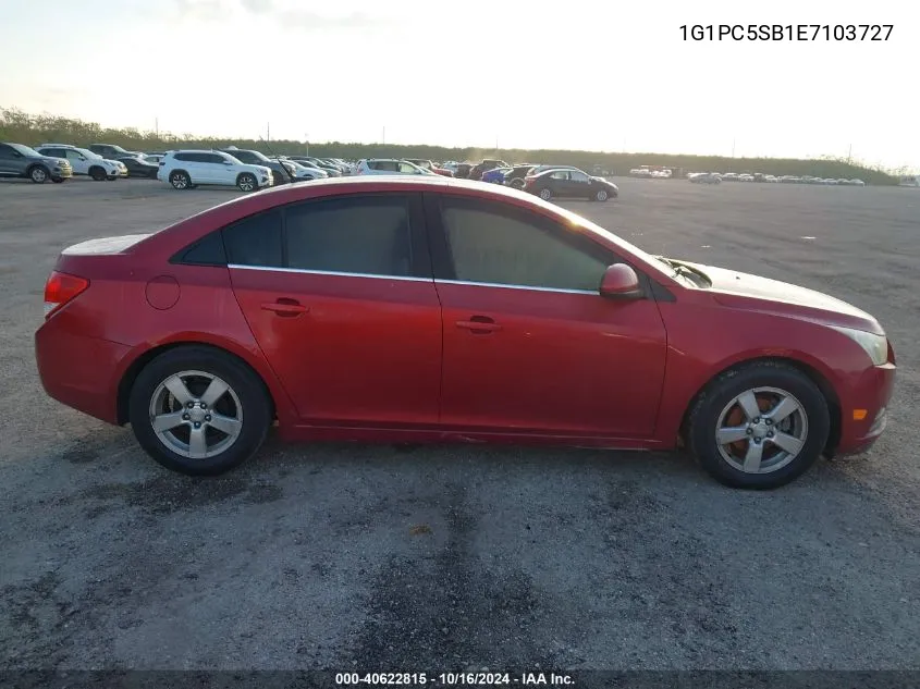 1G1PC5SB1E7103727 2014 Chevrolet Cruze 1Lt Auto