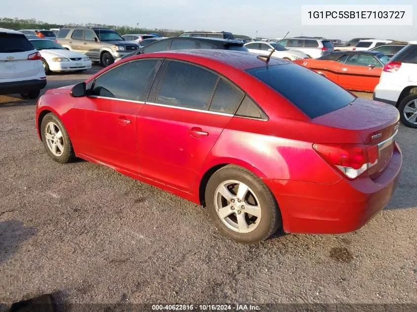 2014 Chevrolet Cruze 1Lt Auto VIN: 1G1PC5SB1E7103727 Lot: 40622815