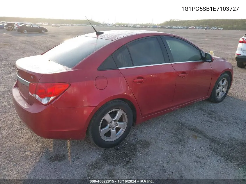 1G1PC5SB1E7103727 2014 Chevrolet Cruze 1Lt Auto