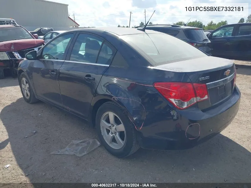 2014 Chevrolet Cruze 1Lt Auto VIN: 1G1PC5SBXE7332181 Lot: 40632317