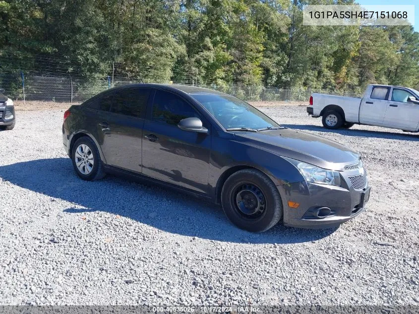 2014 Chevrolet Cruze Ls Auto VIN: 1G1PA5SH4E7151068 Lot: 40635026