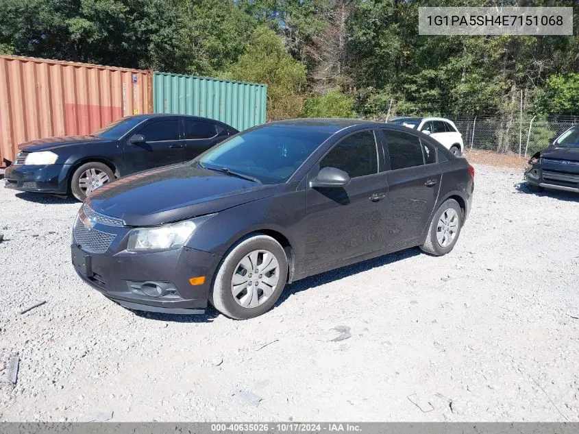 1G1PA5SH4E7151068 2014 Chevrolet Cruze Ls Auto