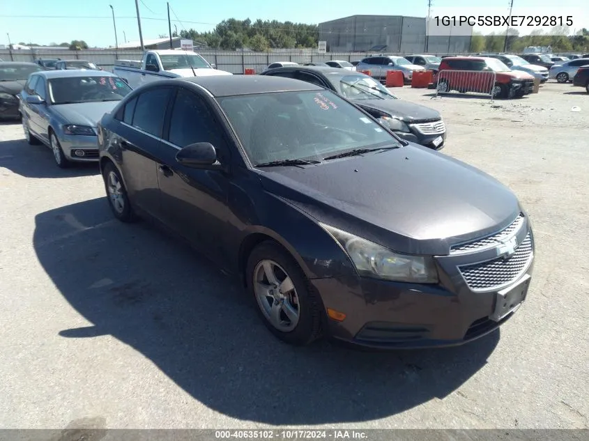 1G1PC5SBXE7292815 2014 Chevrolet Cruze 1Lt Auto