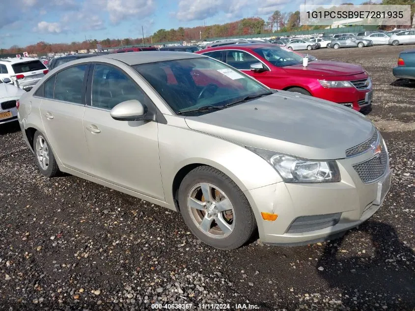 2014 Chevrolet Cruze Lt VIN: 1G1PC5SB9E7281935 Lot: 40639367