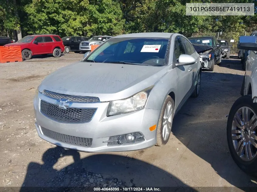 1G1PG5SB6E7419113 2014 Chevrolet Cruze Ltz