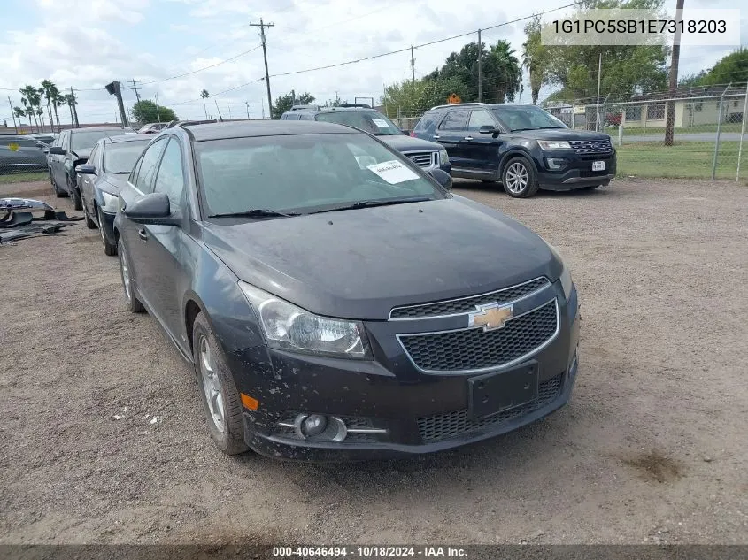 2014 Chevrolet Cruze 1Lt Auto VIN: 1G1PC5SB1E7318203 Lot: 40646494