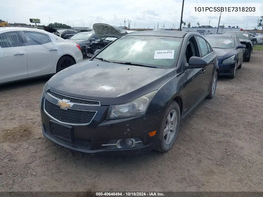 2014 Chevrolet Cruze 1Lt Auto VIN: 1G1PC5SB1E7318203 Lot: 40646494