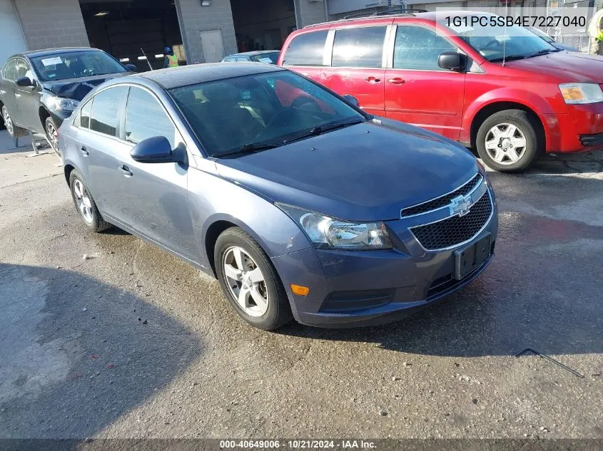 1G1PC5SB4E7227040 2014 Chevrolet Cruze 1Lt Auto