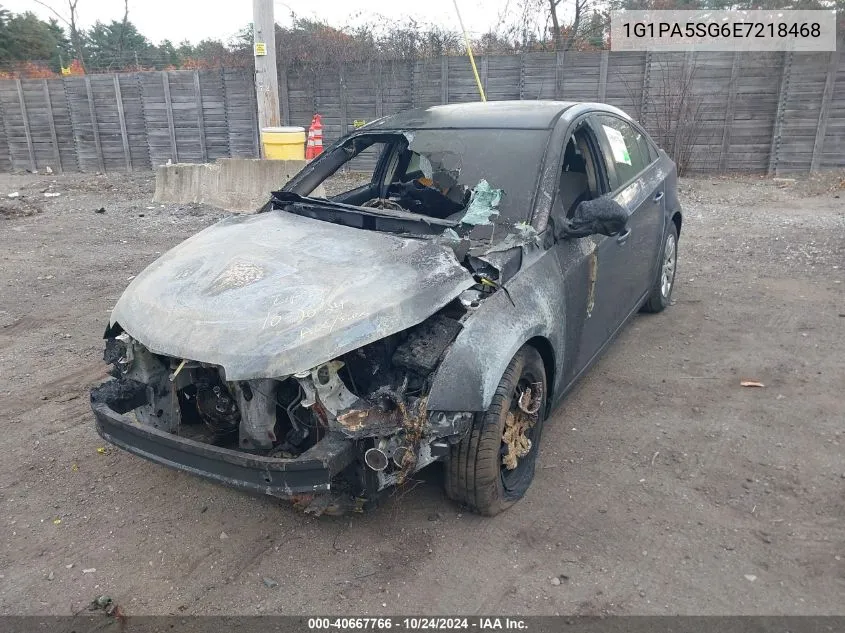 2014 Chevrolet Cruze Ls Auto VIN: 1G1PA5SG6E7218468 Lot: 40667766