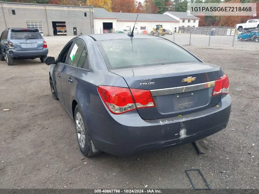 1G1PA5SG6E7218468 2014 Chevrolet Cruze Ls Auto