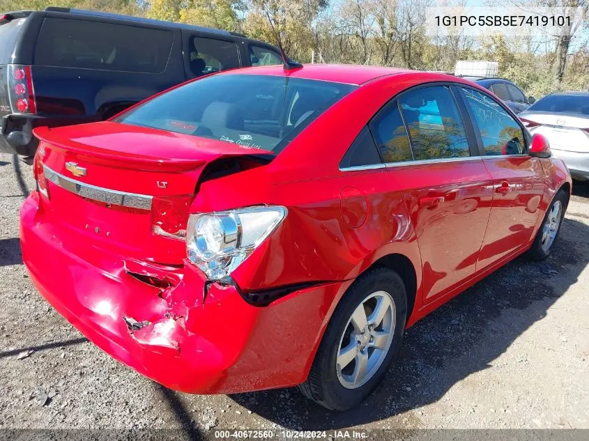 2014 Chevrolet Cruze 1Lt Auto VIN: 1G1PC5SB5E7419101 Lot: 40672560