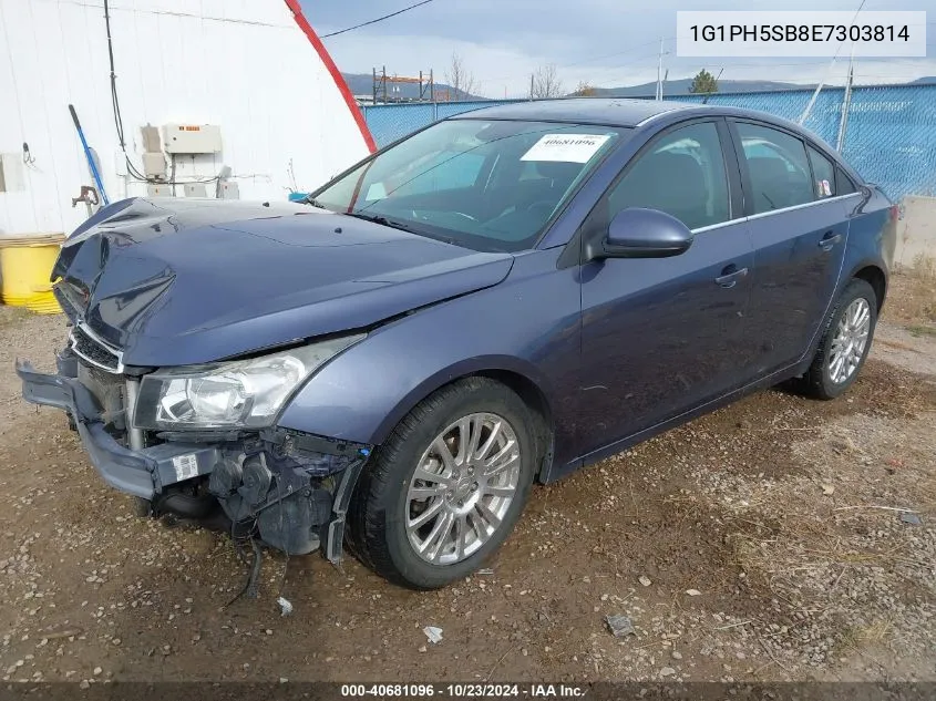 1G1PH5SB8E7303814 2014 Chevrolet Cruze Eco Auto