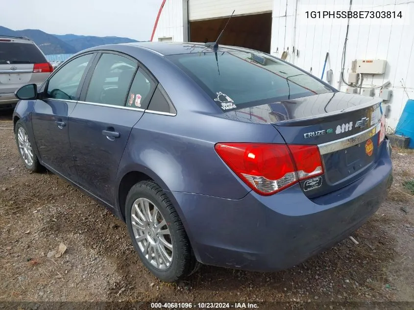 1G1PH5SB8E7303814 2014 Chevrolet Cruze Eco Auto