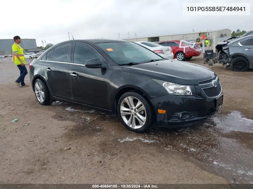 2014 Chevrolet Cruze Ltz VIN: 1G1PG5SB5E7484941 Lot: 40684185