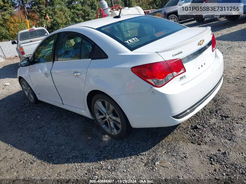 2014 Chevrolet Cruze Ltz VIN: 1G1PG5SB3E7311256 Lot: 40685407