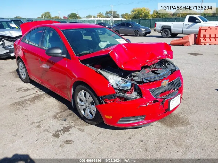 1G1PA5SH4E7136294 2014 Chevrolet Cruze Ls Auto