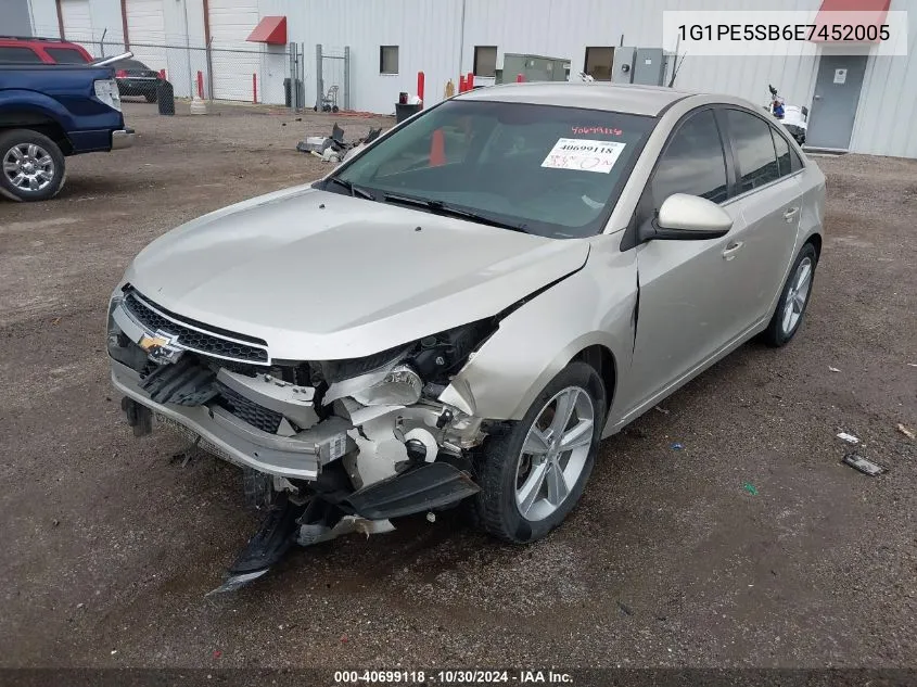 1G1PE5SB6E7452005 2014 Chevrolet Cruze 2Lt Auto