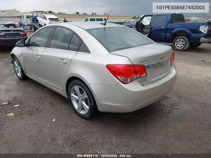 1G1PE5SB6E7452005 2014 Chevrolet Cruze 2Lt Auto