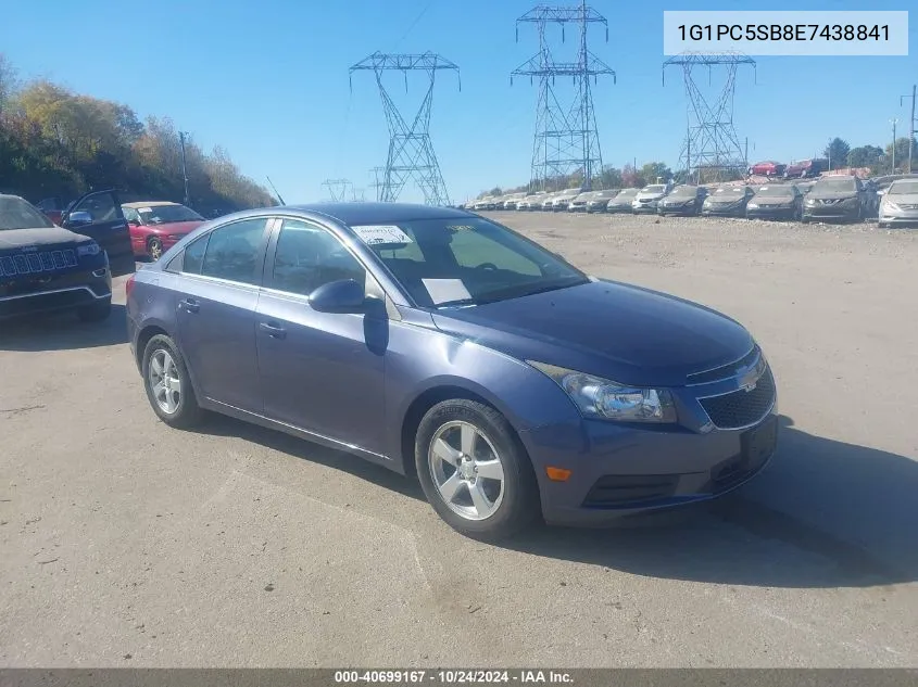 1G1PC5SB8E7438841 2014 Chevrolet Cruze 1Lt Auto