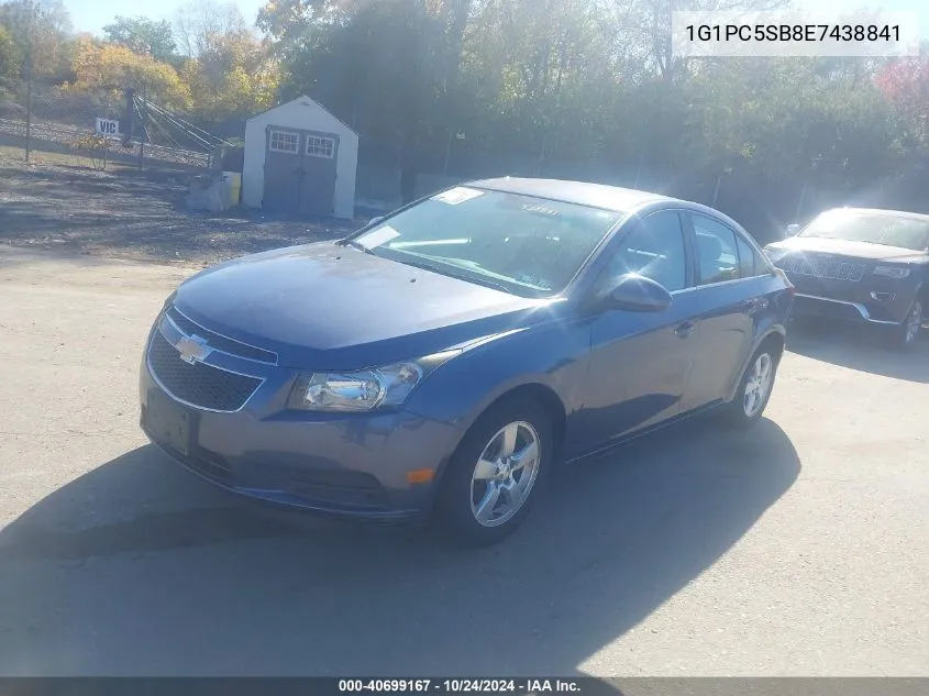 2014 Chevrolet Cruze 1Lt Auto VIN: 1G1PC5SB8E7438841 Lot: 40699167