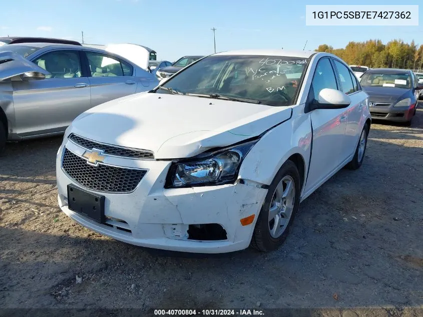 2014 Chevrolet Cruze 1Lt Auto VIN: 1G1PC5SB7E7427362 Lot: 40700804