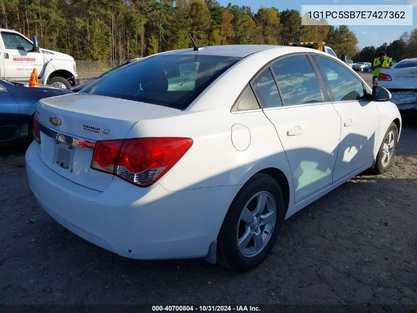 2014 Chevrolet Cruze 1Lt Auto VIN: 1G1PC5SB7E7427362 Lot: 40700804