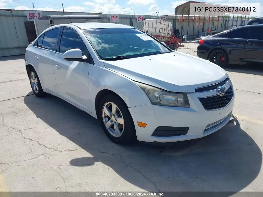 2014 Chevrolet Cruze 1Lt Auto VIN: 1G1PC5SBXE7340412 Lot: 40703330