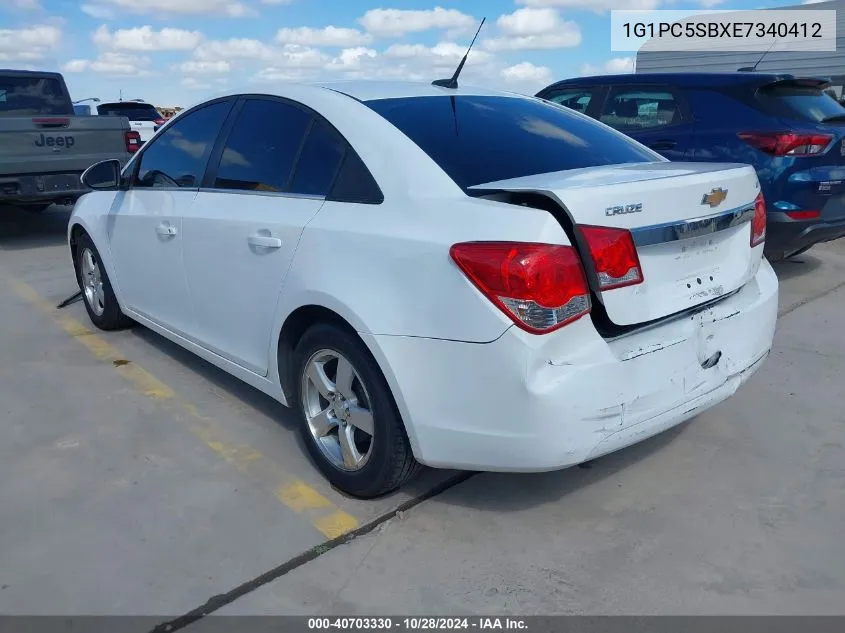 2014 Chevrolet Cruze 1Lt Auto VIN: 1G1PC5SBXE7340412 Lot: 40703330