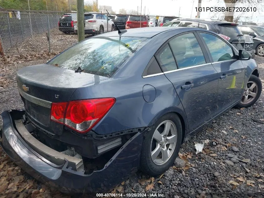 1G1PC5SB4E7202610 2014 Chevrolet Cruze 1Lt Auto