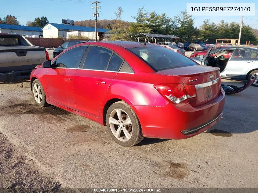 2014 Chevrolet Cruze 2Lt Auto VIN: 1G1PE5SB9E7274140 Lot: 40709013