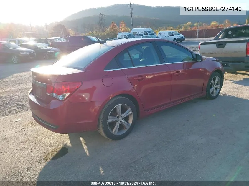 2014 Chevrolet Cruze 2Lt Auto VIN: 1G1PE5SB9E7274140 Lot: 40709013