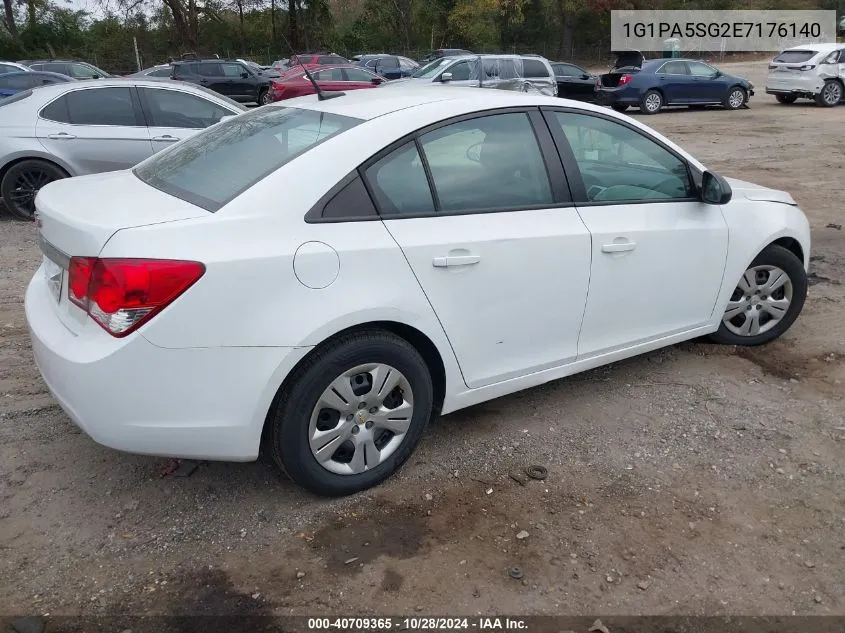 2014 Chevrolet Cruze Ls Auto VIN: 1G1PA5SG2E7176140 Lot: 40709365