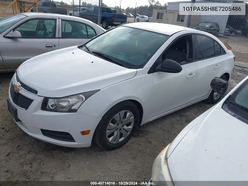 2014 Chevrolet Cruze Ls Auto VIN: 1G1PA5SH8E7205486 Lot: 40714016