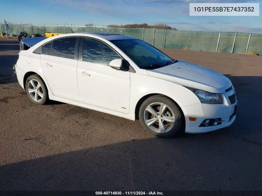 2014 Chevrolet Cruze 2Lt Auto VIN: 1G1PE5SB7E7437352 Lot: 40714930