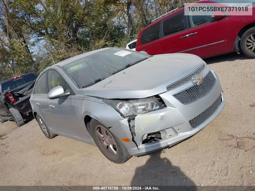 2014 Chevrolet Cruze 1Lt Auto VIN: 1G1PC5SBXE7371918 Lot: 40715759