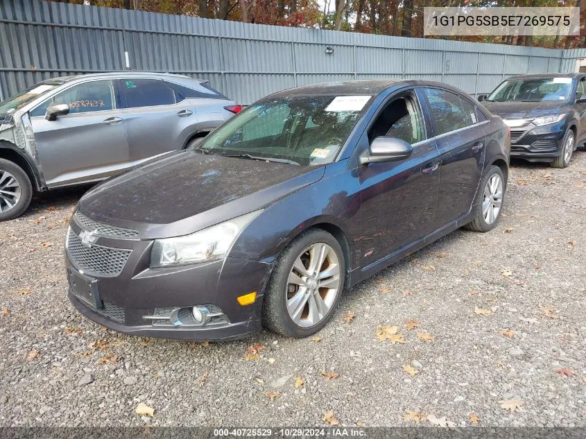 2014 Chevrolet Cruze Ltz VIN: 1G1PG5SB5E7269575 Lot: 40725529